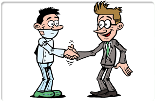 persoonlijk contact tandartsadministratie
